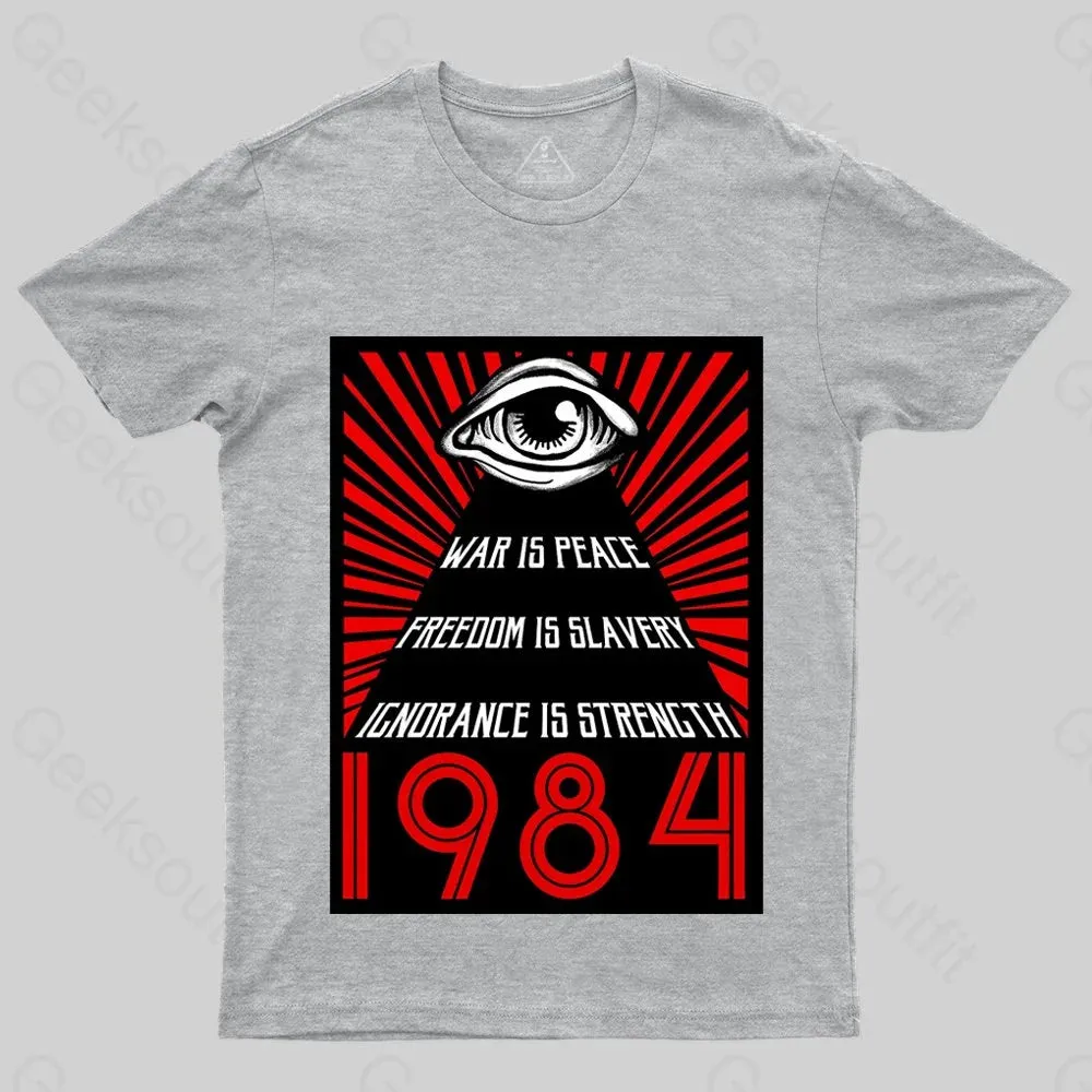1984 Orwell Geek T-shirt - Image 4
