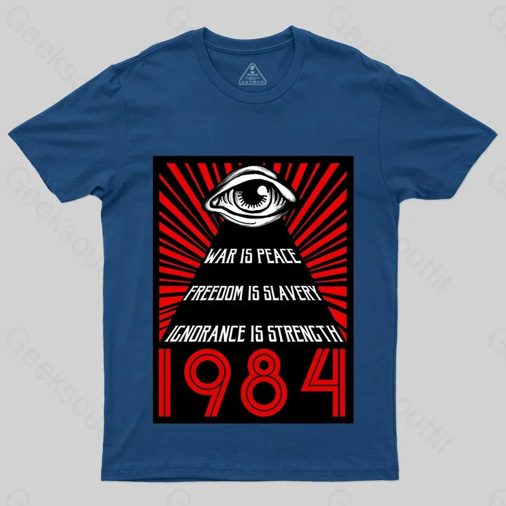 1984 Orwell Geek T-shirt - Image 2