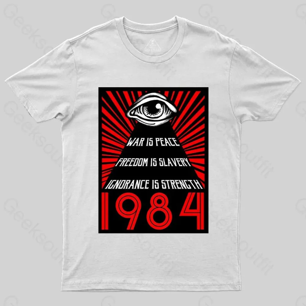 1984 Orwell Geek T-shirt - Image 6