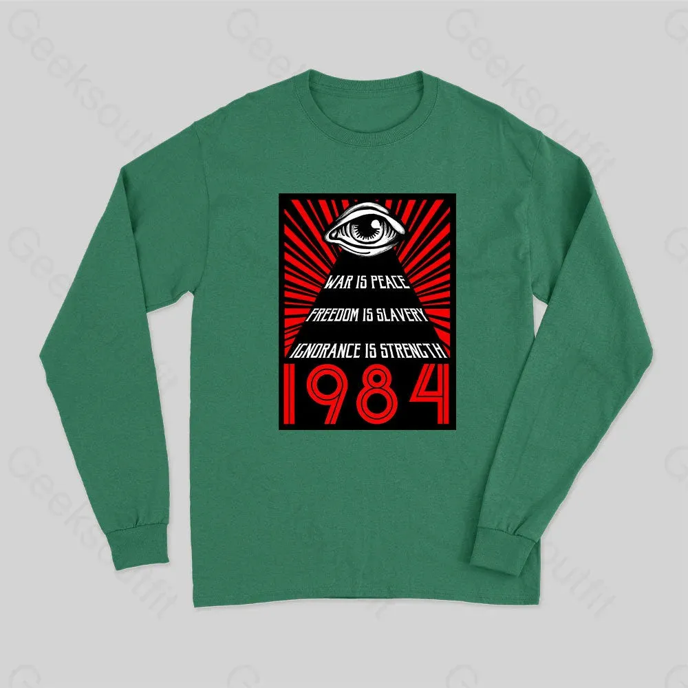 1984 Orwell Long Sleeve T-Shirt - Image 3
