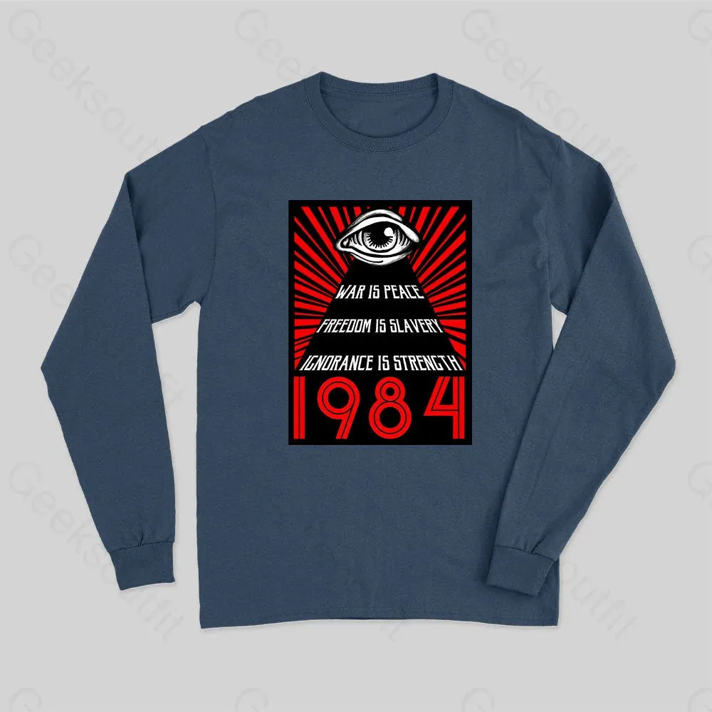 1984 Orwell Long Sleeve T-Shirt - Image 2