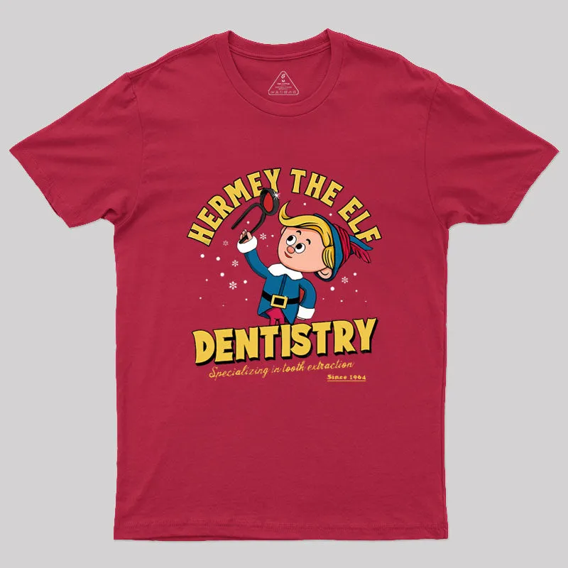 Hermey The Elf Dentistry Geek T-Shirt