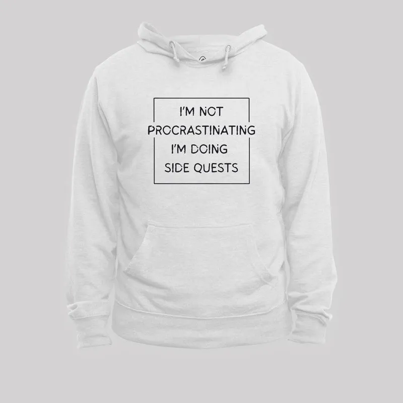 Nerd Humor Not Procrastinating Hoodie - Image 5