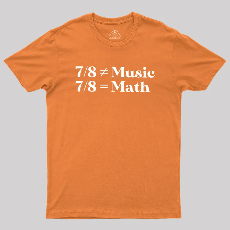 Music and Math Geek T-Shirt - Image 7