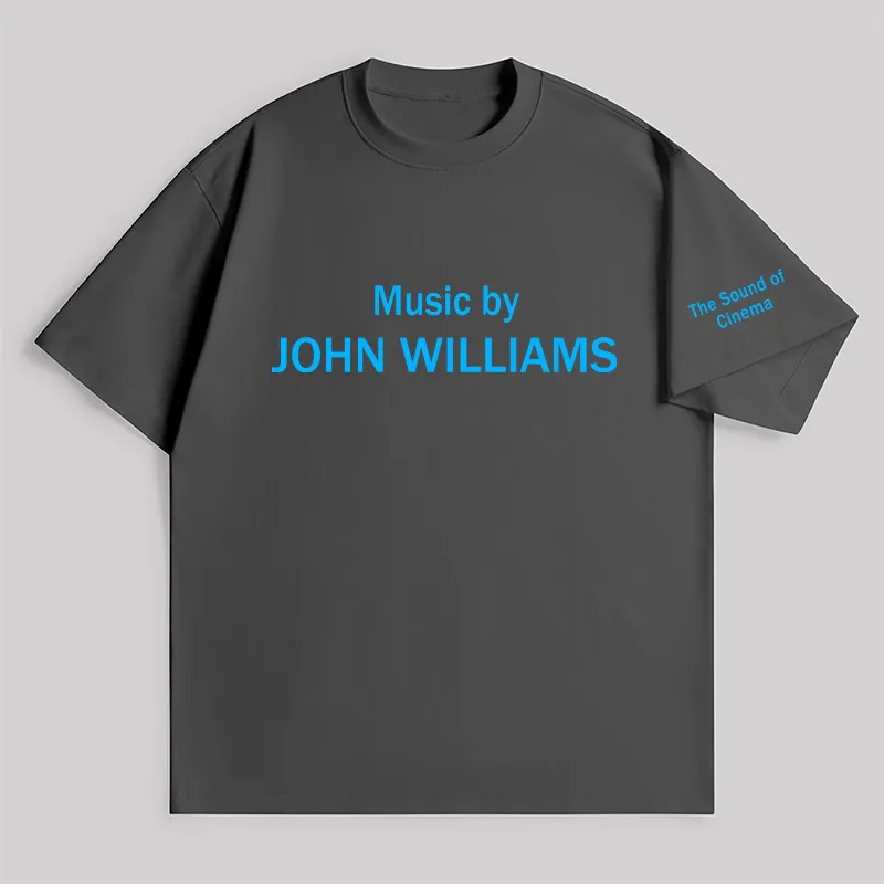 Music By John Williams Unisex Oversized T-shirt - Image 7