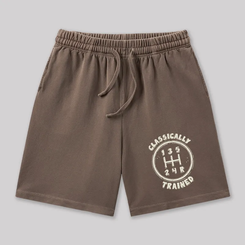 Classically Trained Geeky Washed Shorts - Image 7