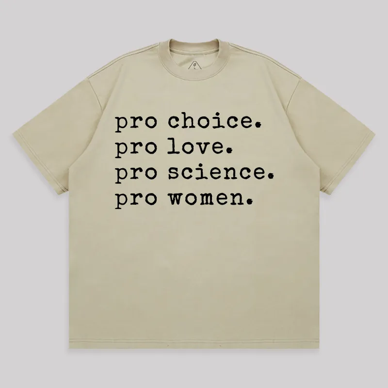 Pro Choice Unisex Oversized T-shirt - Image 8