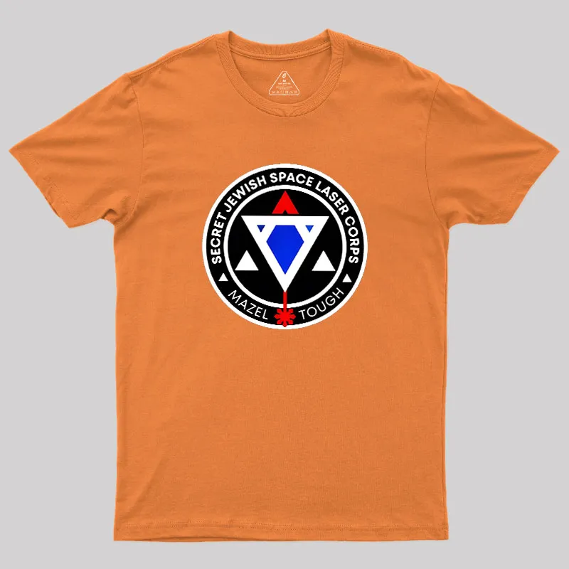 Jewish Space Laser Program Geek T-Shirt - Image 7