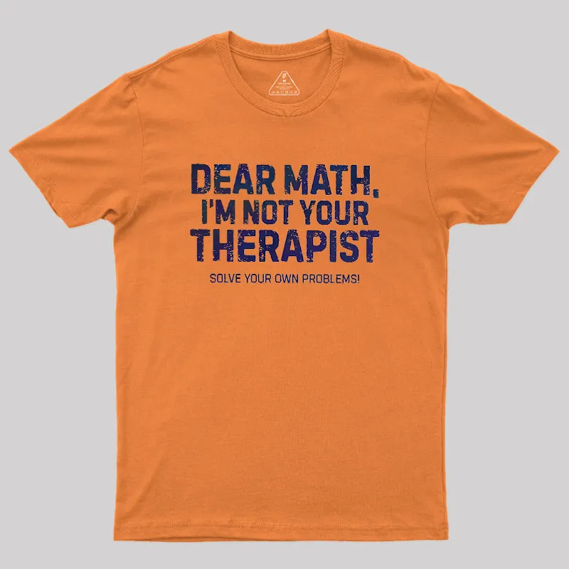 Dear Math Geek T-Shirt - Image 7