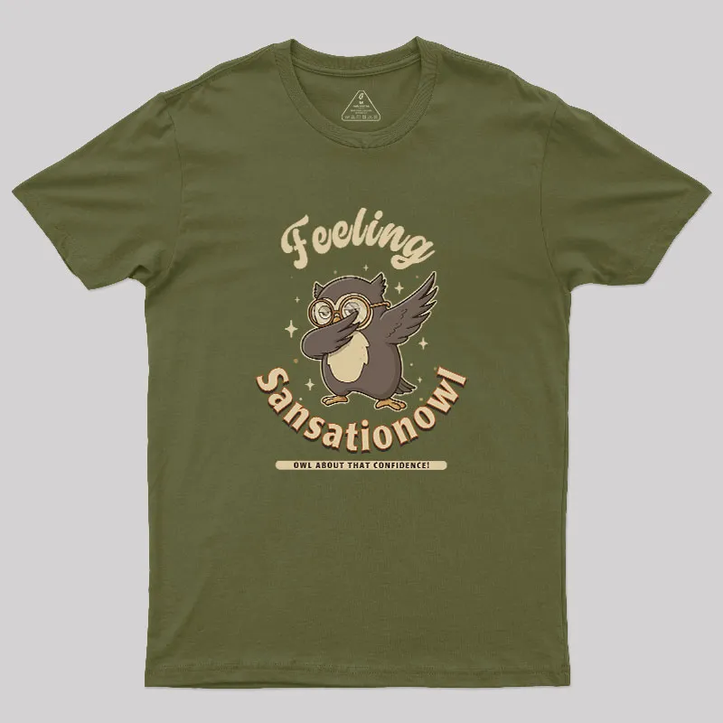 Sansa-tionowl Geek T-Shirt - Image 3