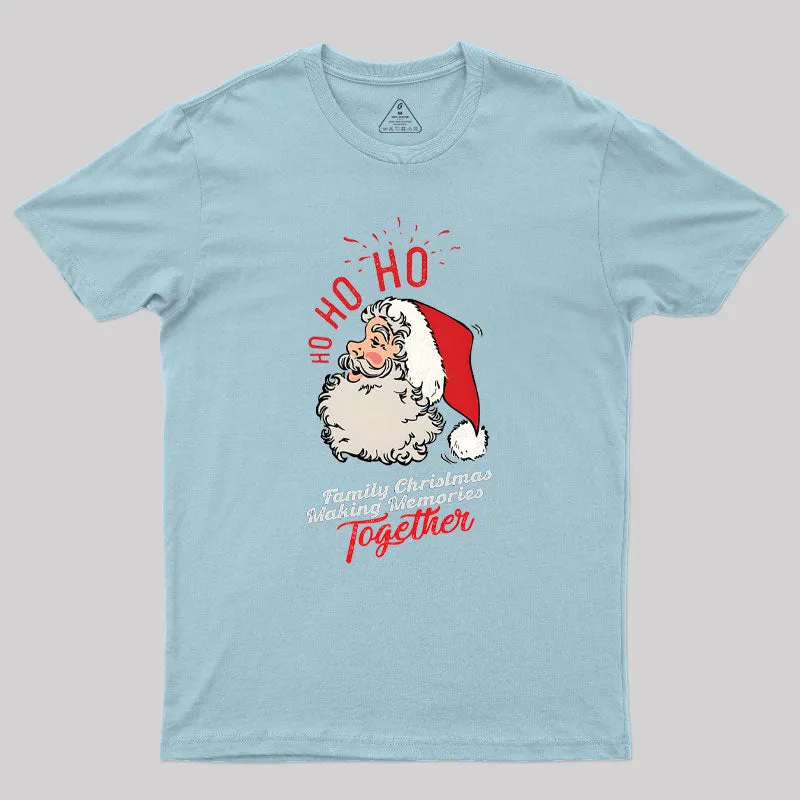 HO-HO-HO Merry Christmas Denim Geek T-Shirt - Image 8