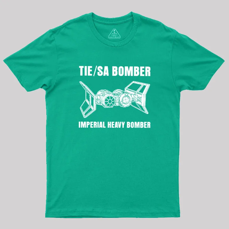 IMPERIAL HEAVY BOMBER Geek T-Shirt - Image 9