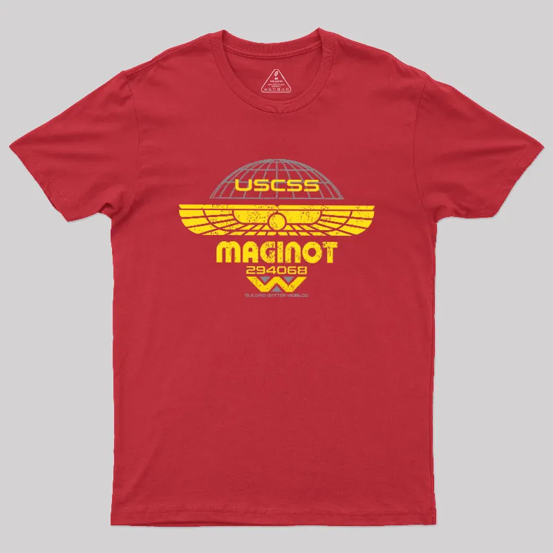 USCSS Maginot Geek T-Shirt - Image 5