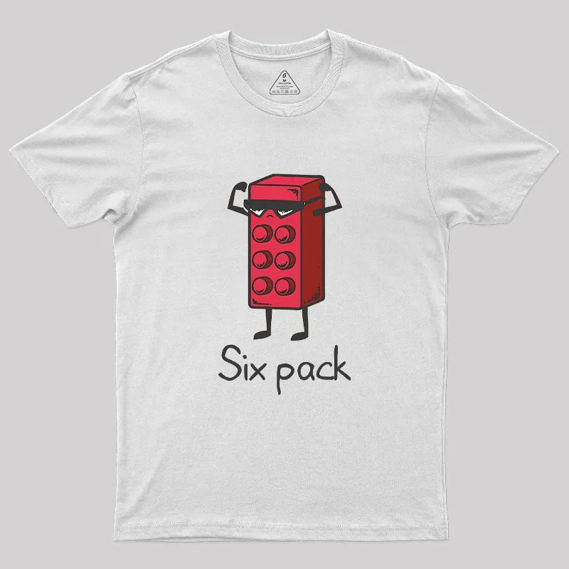 Six Pack Geek T-Shirt - Image 10