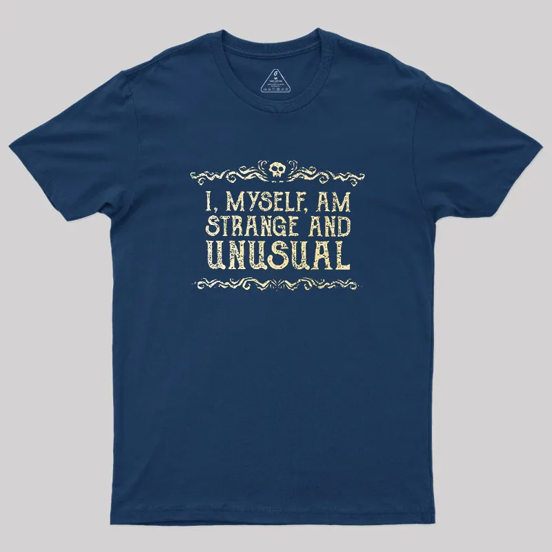 Strange and Unusual Geek T-Shirt - Image 2
