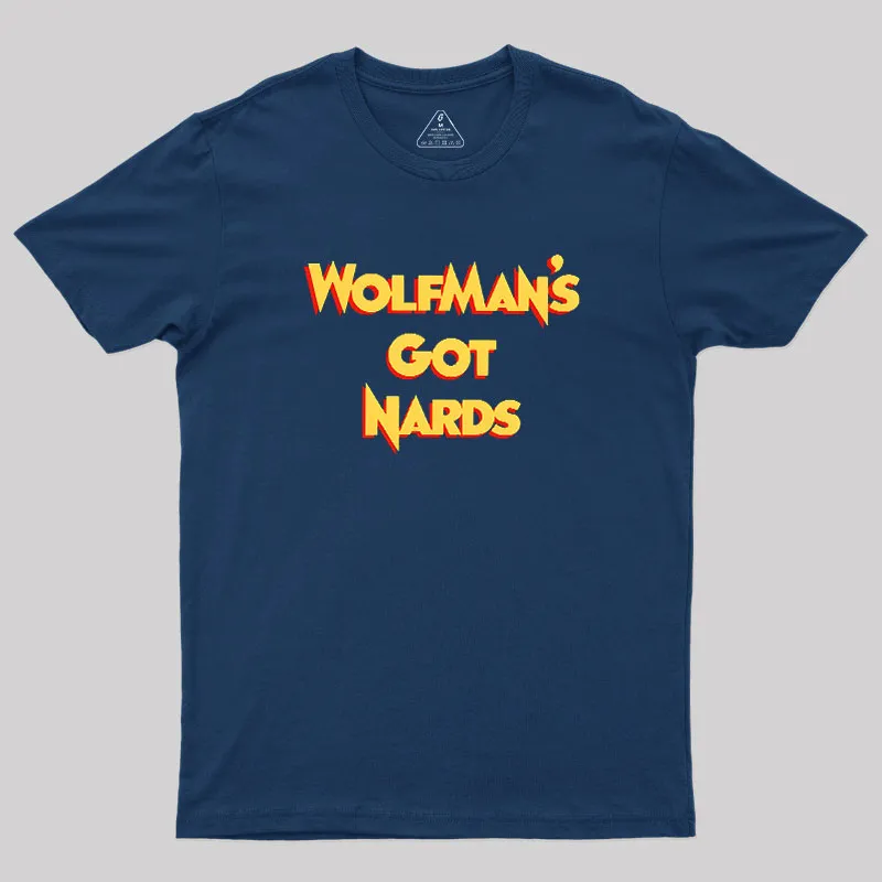 Alternative view of Wolfman’s Nards Geek T-Shirt