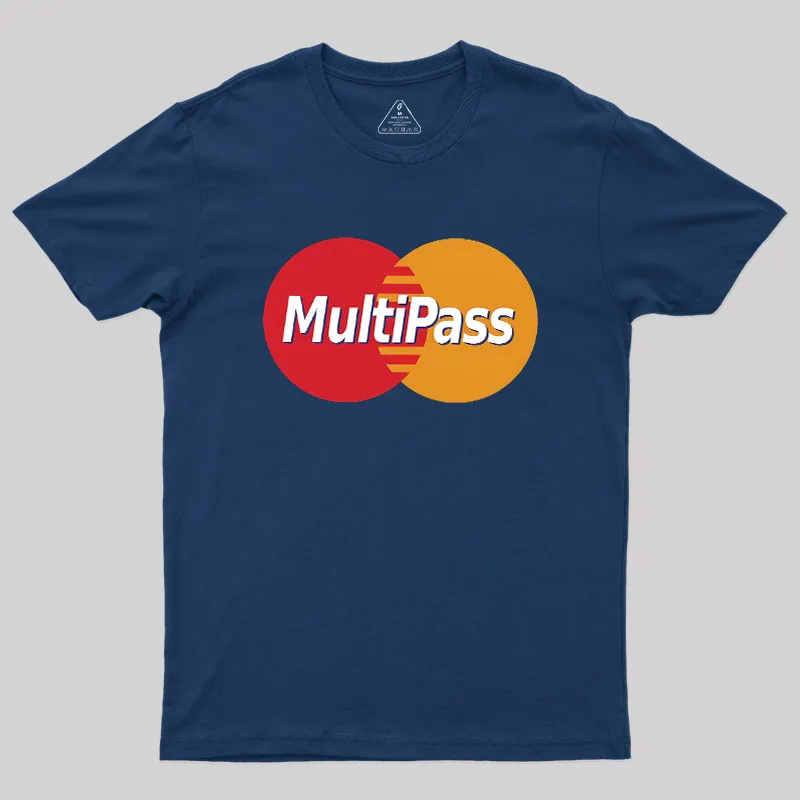 Multipass! Geek T-Shirt - Image 3
