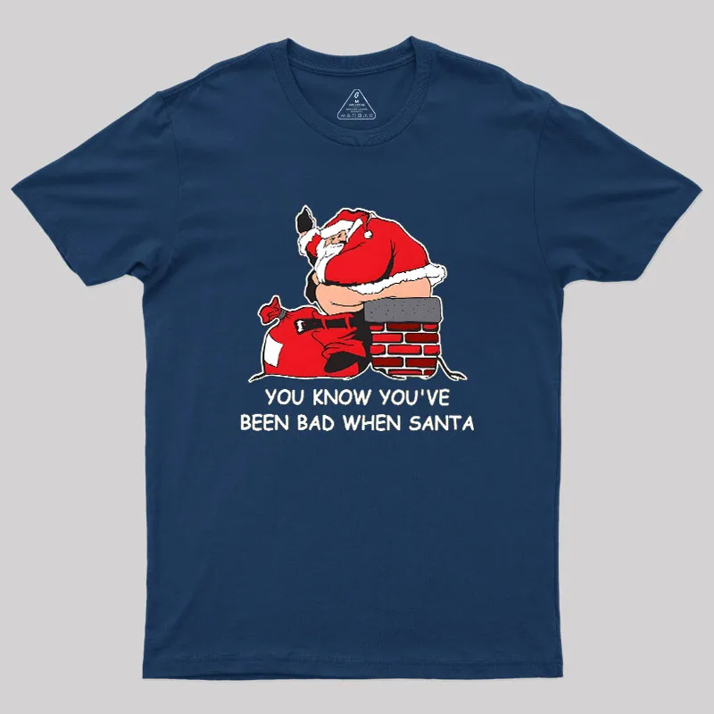 You Know You've Been Bad Geek T-Shirt - Image 2