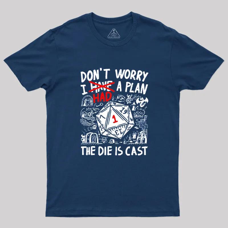 The Die Is Cast Geek T-Shirt - Image 2