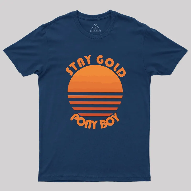 Alternative view of Stay Gold Ponyboy Geek T-Shirt