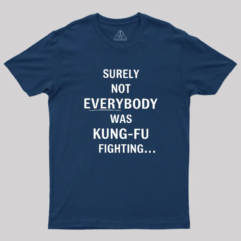 Alternative view of Kung-Fu Question Geek T-Shirt