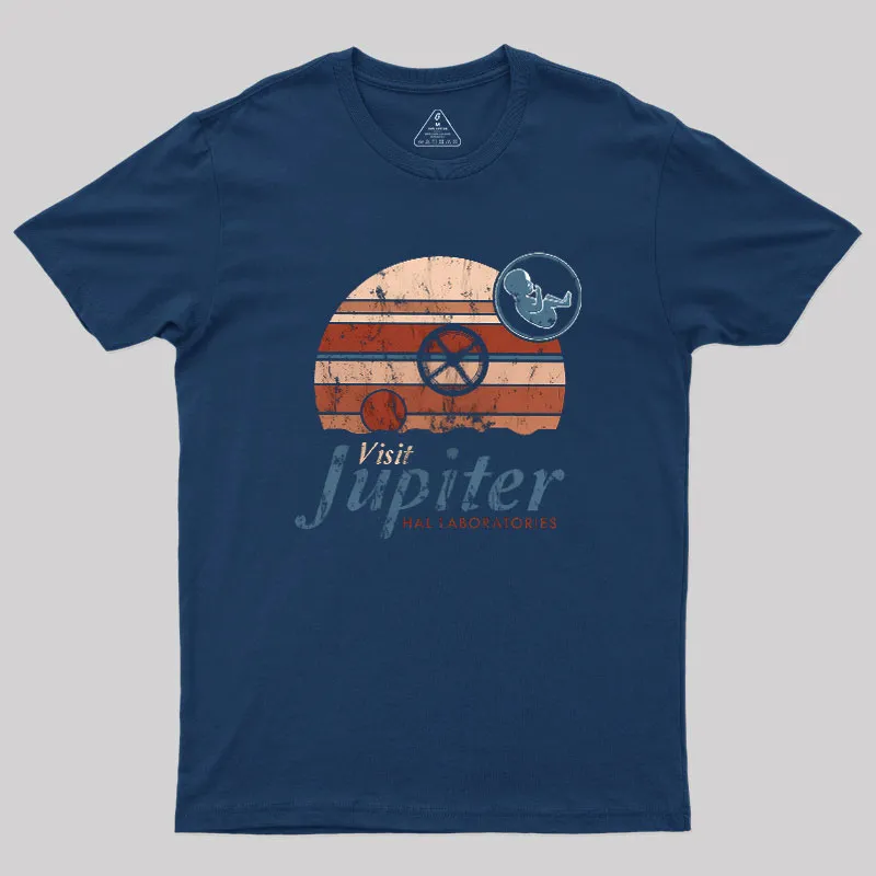 Alternative view of Retro Space Odyssey Geek T-Shirt