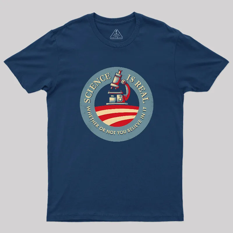 Science Is Real Geek T-Shirt - Image 2