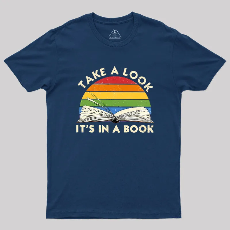 Alternative view of Take a Look Geek T-Shirt
