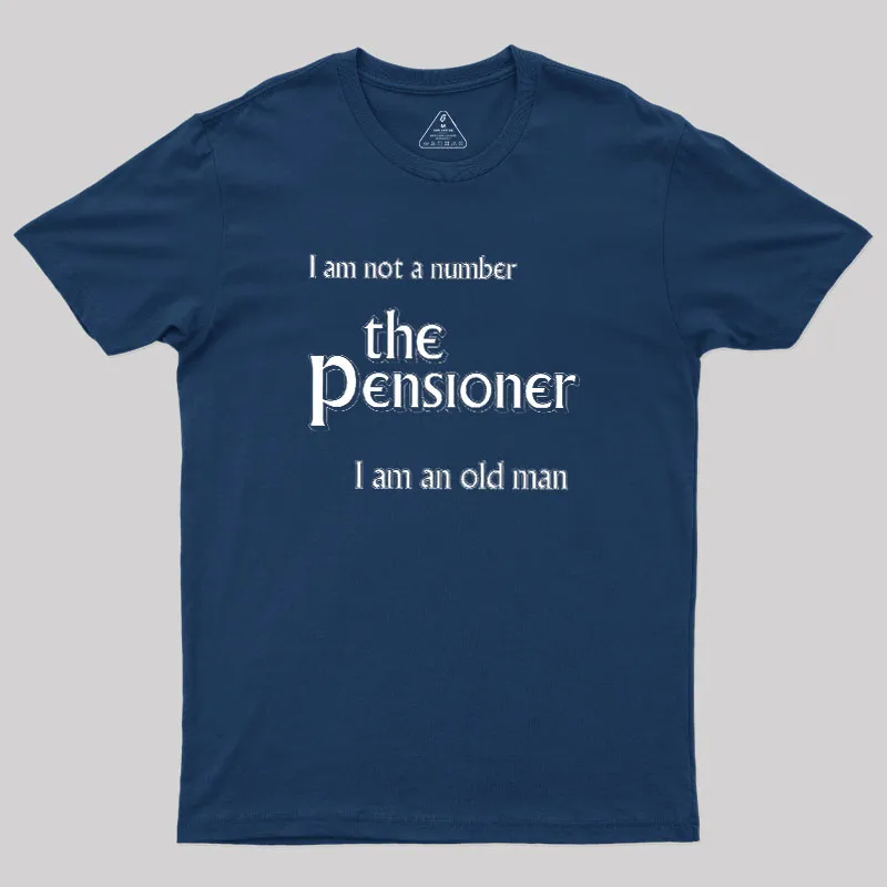 Alternative view of The Pensioner Geek T-Shirt