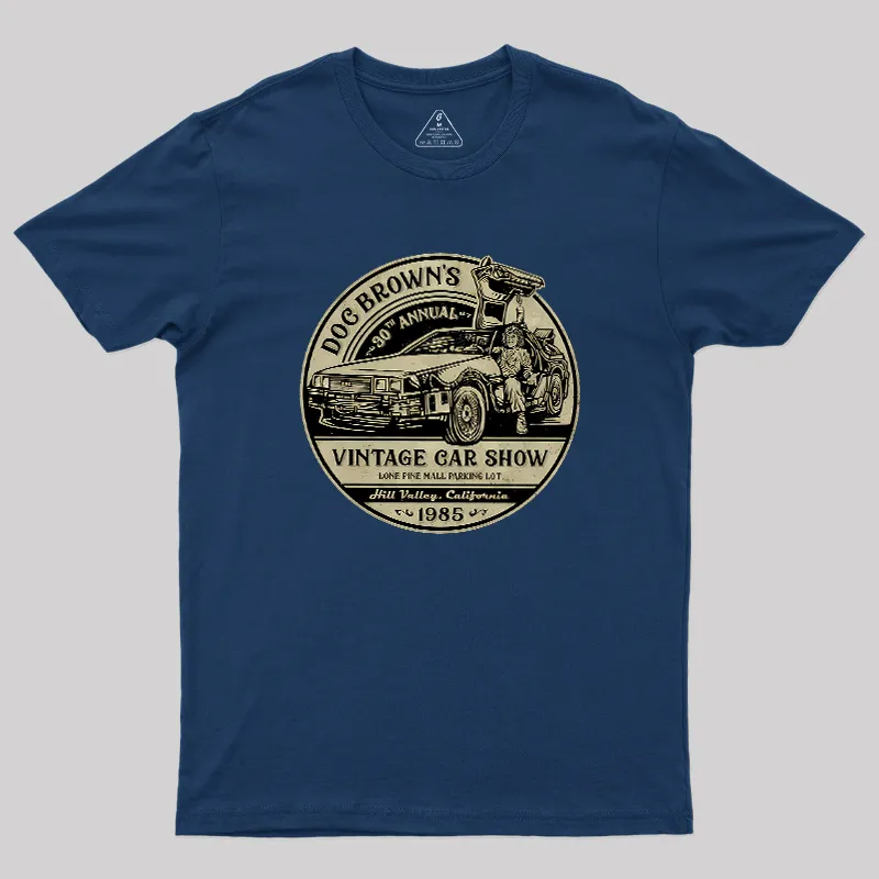Alternative view of Vintage Car Show Geek T-Shirt