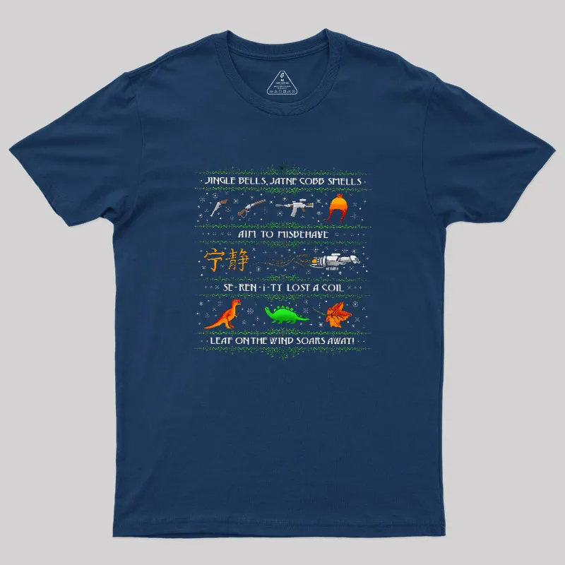 Alternative view of Jingle Serenity Geek T-Shirt