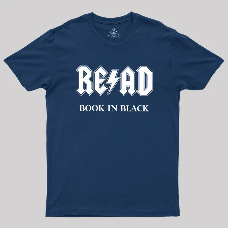 Alternative view of RE/AD - Book In Black Geek T-Shirt