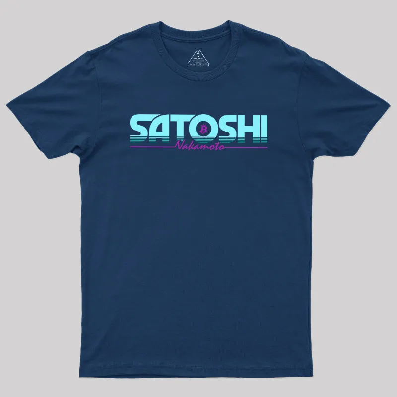 Alternative view of Satoshi Nakamoto Geek T-Shirt