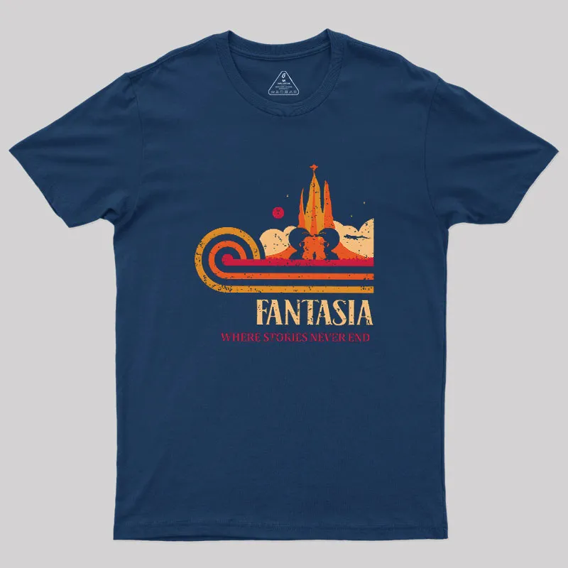 Alternative view of Retro Vintage Story Geek T-Shirt