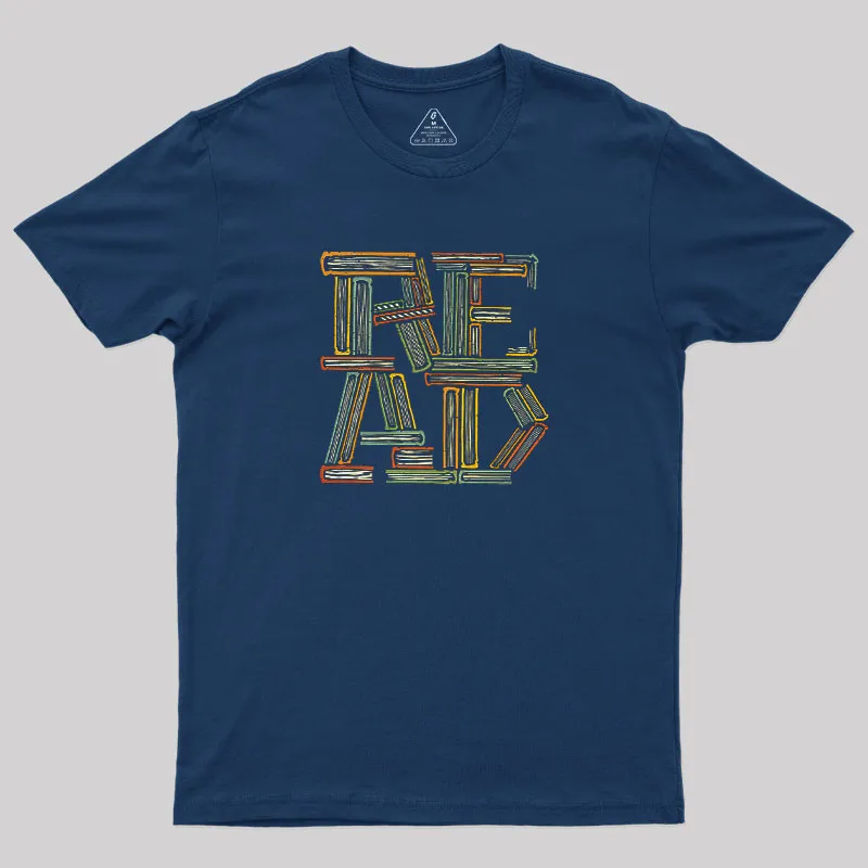 Alternative view of Read Statue Geek T-Shirt
