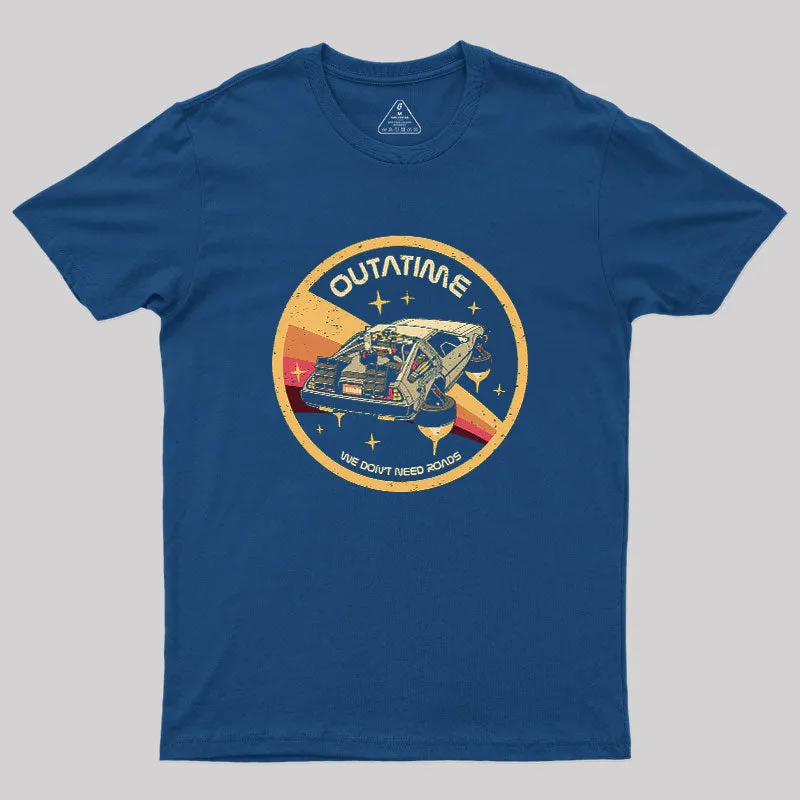 Alternative view of Vintage Outatime Geek T-Shirt