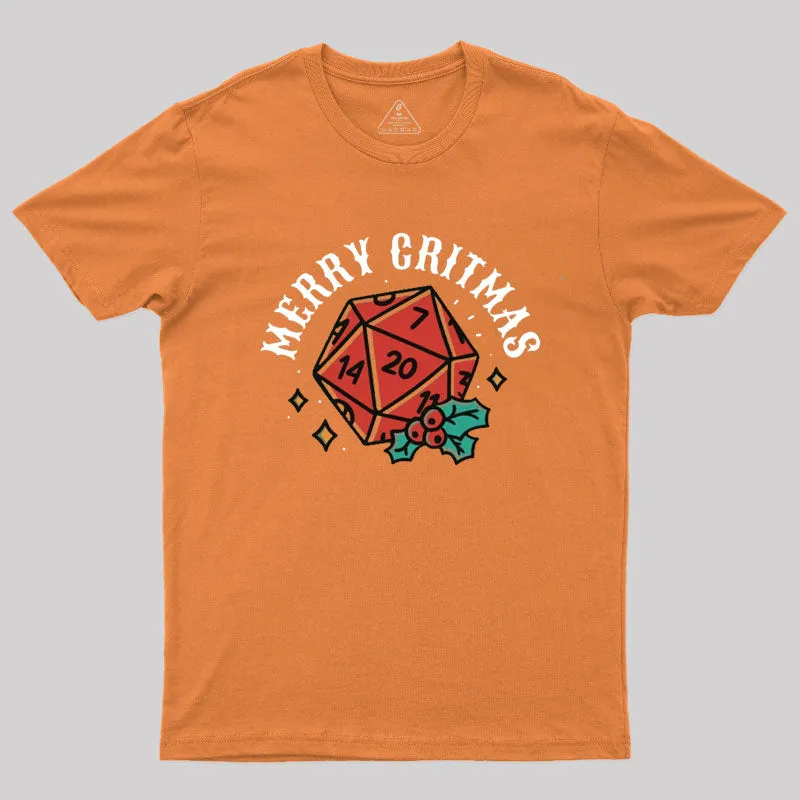 Polyhedral Dice Xmas T-Shirt - Image 4