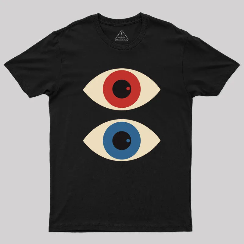 Alternative view of Bauhaus Eyes Geek T-Shirt