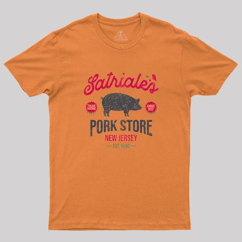 Satriales Pork Store T-Shirt - Image 3