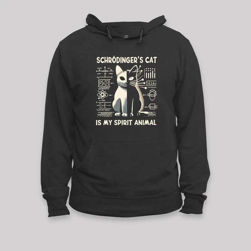 Alternative view of Schrodinger's §³at Science Nerd Hoodie