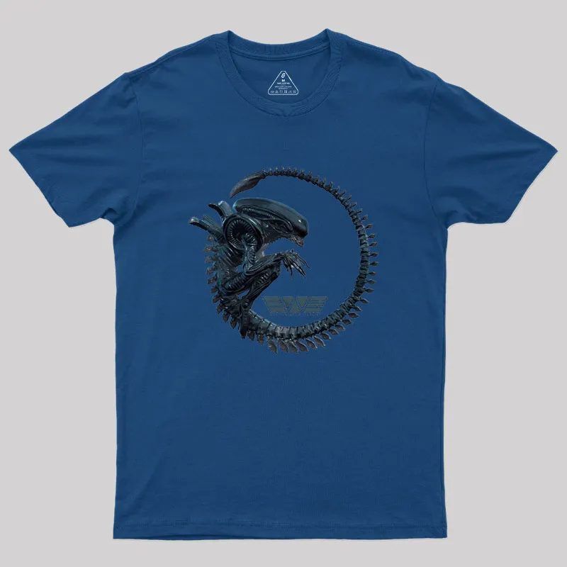 Xenomorph Geek T-Shirt - Image 3