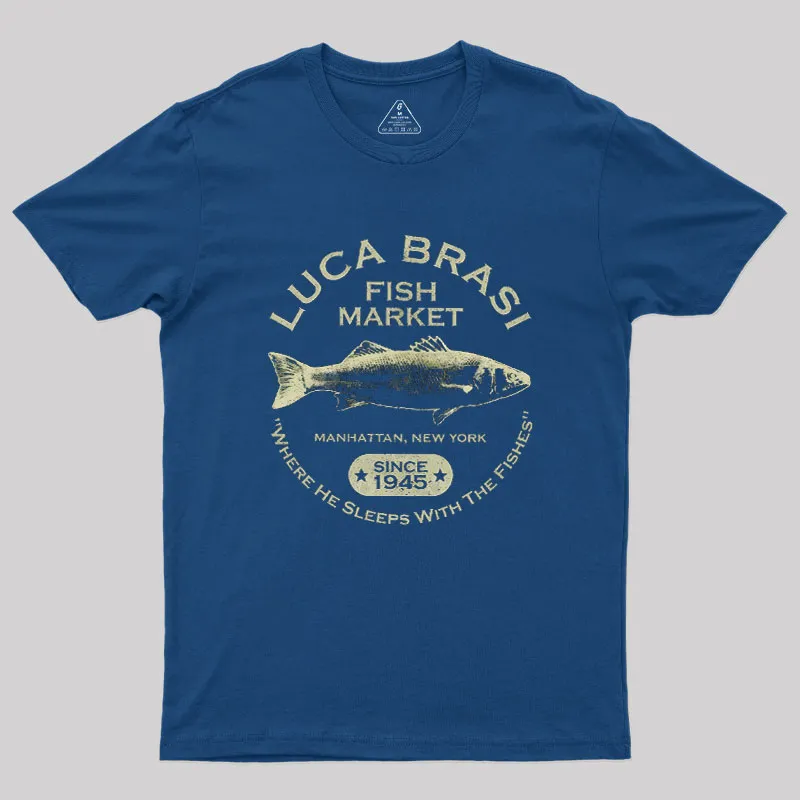 Alternative view of Luca Brasi Fish Market - Since 1945 Geek T-Shirt