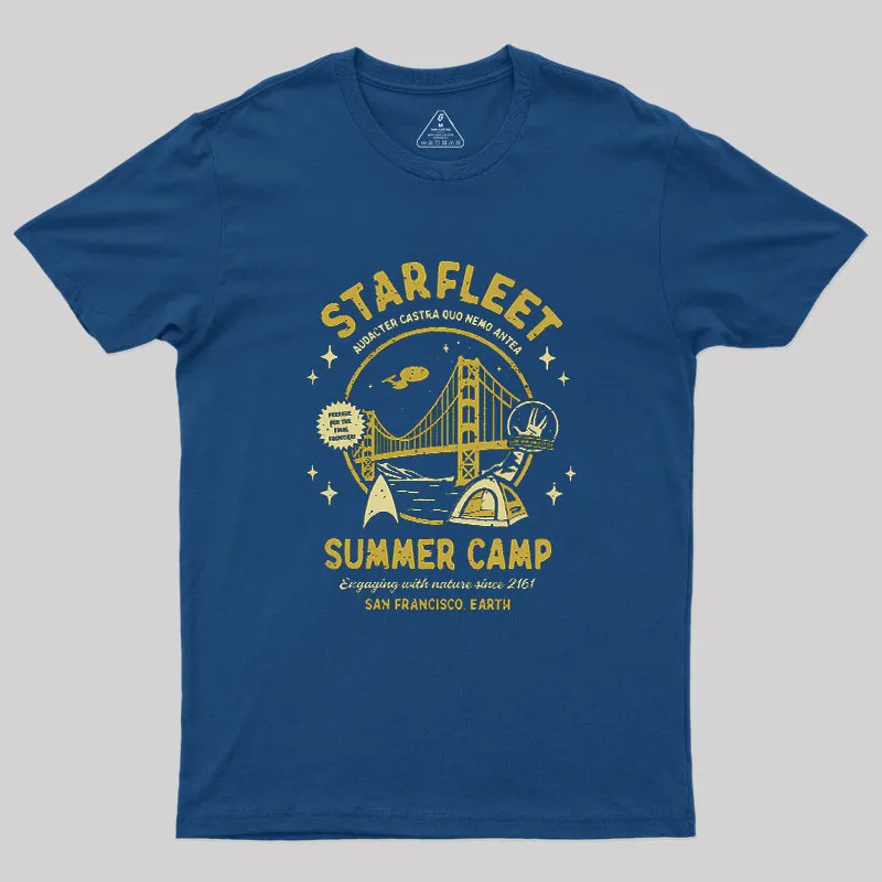 Alternative view of Starfleet Summer Camp Geek T-Shirt
