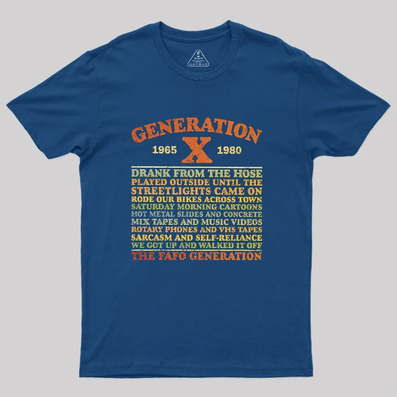 Gen X Summer Day Geek T-Shirt - Image 2