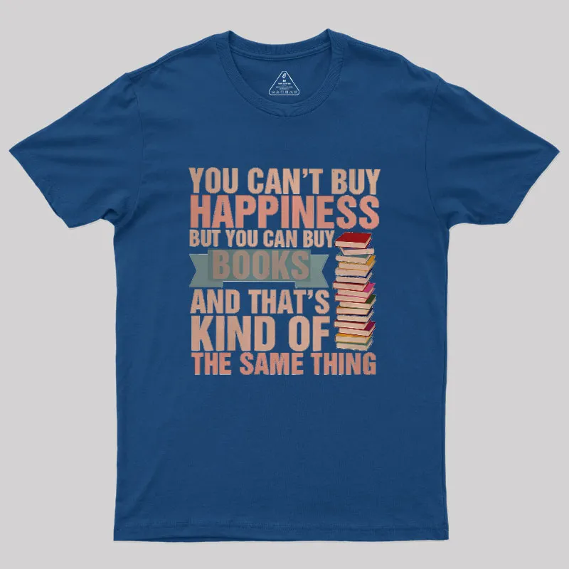 Alternative view of Books=Happiness Geek T-Shirt