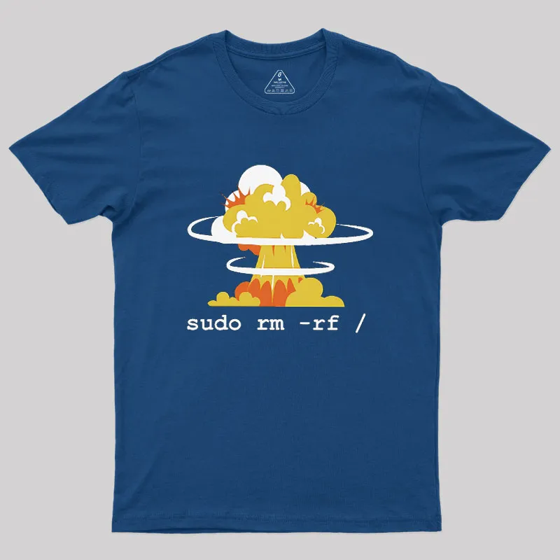 Linux - Funny Linux Command Sudo Geek T-Shirt - Image 2