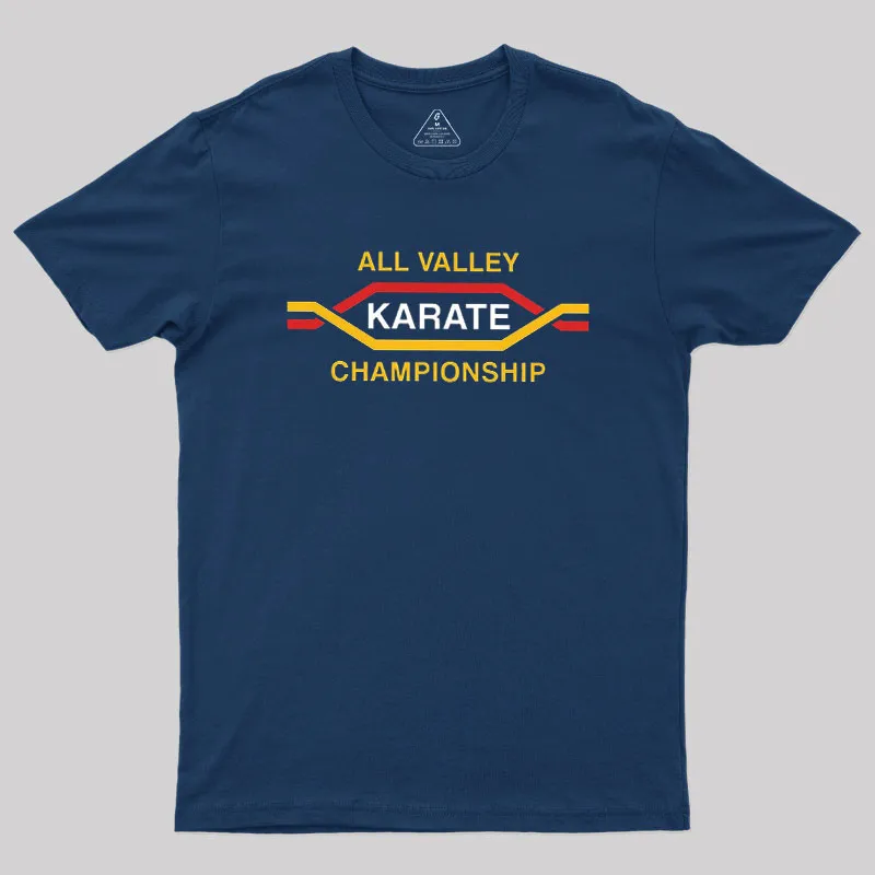 All Valley Karate Championship Geek T-Shirt