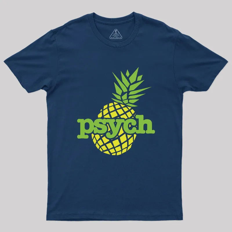 Psych Pineapple Geek T-Shirt - Image 2