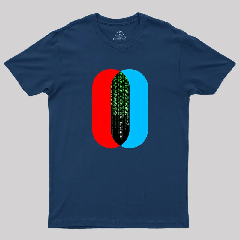 Alternative view of Follow the White Rabbit Geek T-Shirt