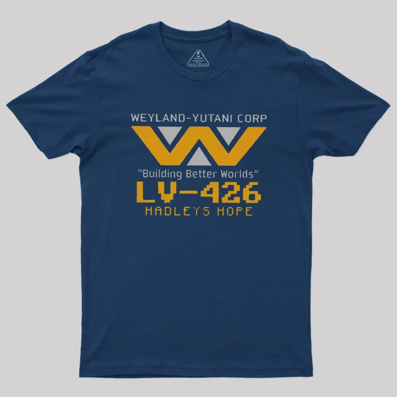 Weyland Yutani Geek T-Shirt - Image 3